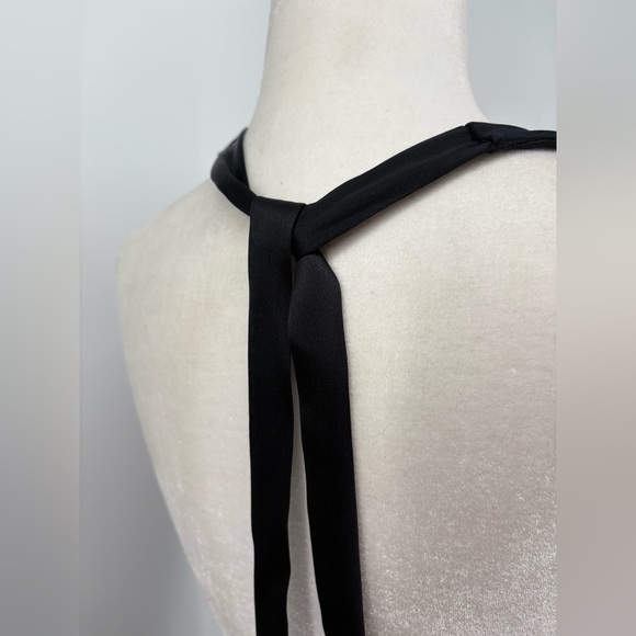 Ralph Lauren Collection Purple Label Maxi Slip Dress Beaded Silk Gown White Logo - Picture 11 of 16